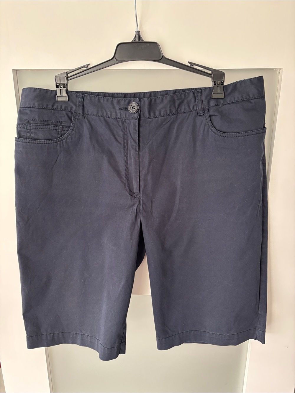 Paul & Shark Men's Navy Flat-Front Shorts